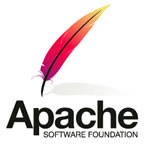 Powerd by Apache logo